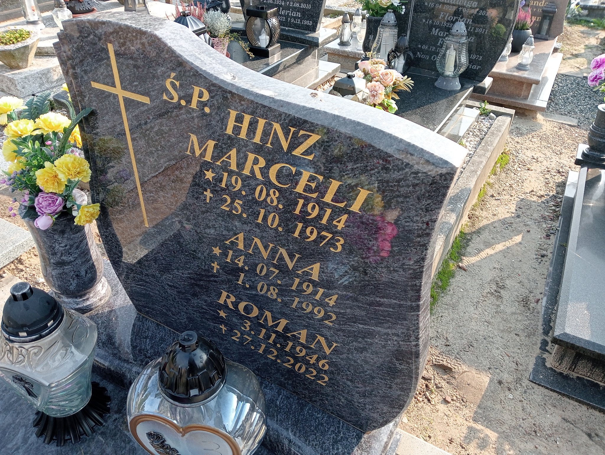 Anna Hinz 1914 Skarszewy - Grobonet - Wyszukiwarka osób pochowanych