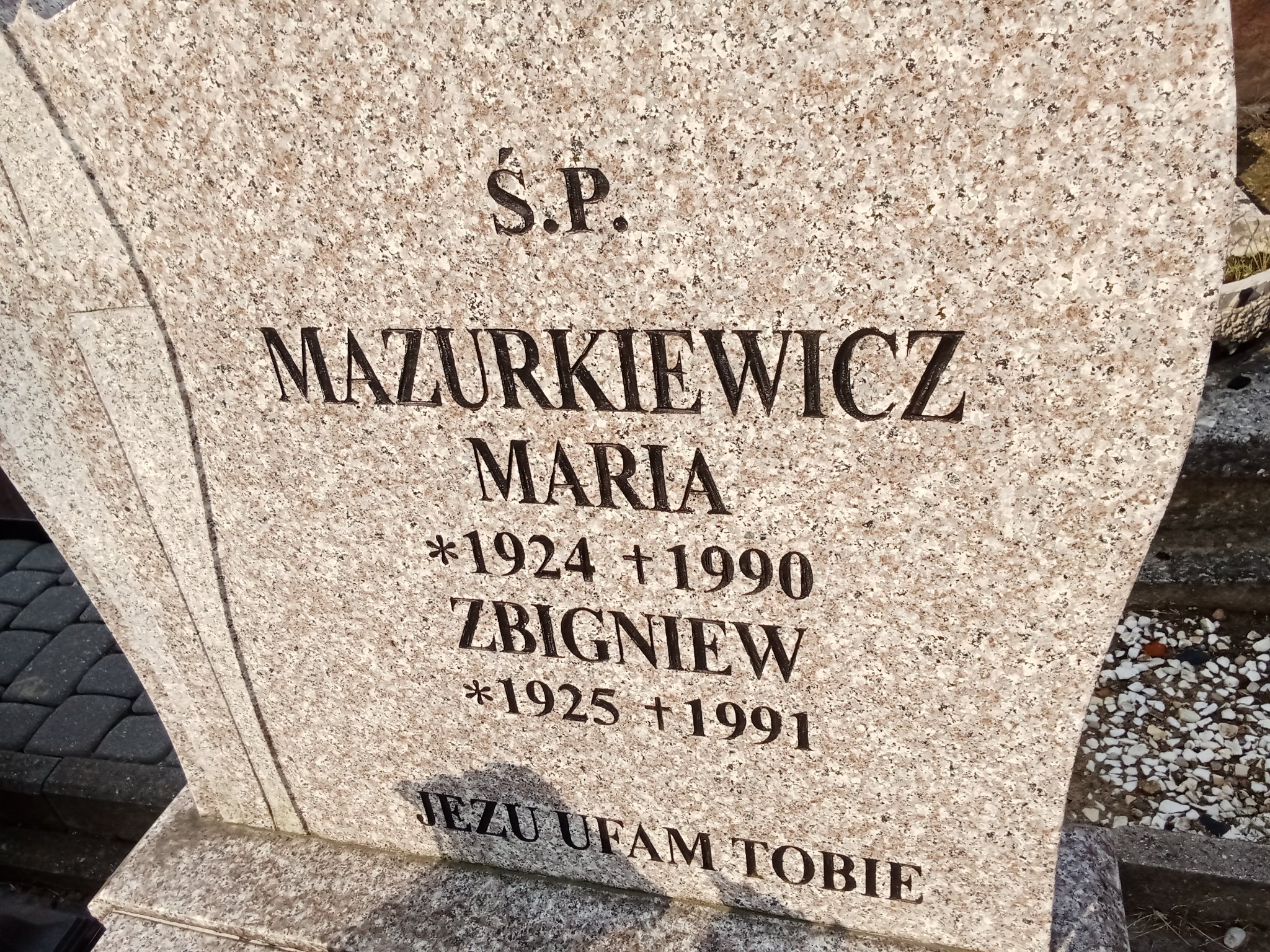 Zbigniew Mazurkiewicz 1925 Skarszewy - Grobonet - Wyszukiwarka osób pochowanych