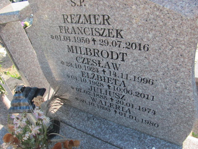 Franciszek Rezmer 1950 Skarszewy - Grobonet - Wyszukiwarka osób pochowanych