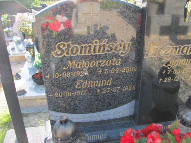 Małgorzata Słomińska 1922 Skarszewy - Grobonet - Wyszukiwarka osób pochowanych