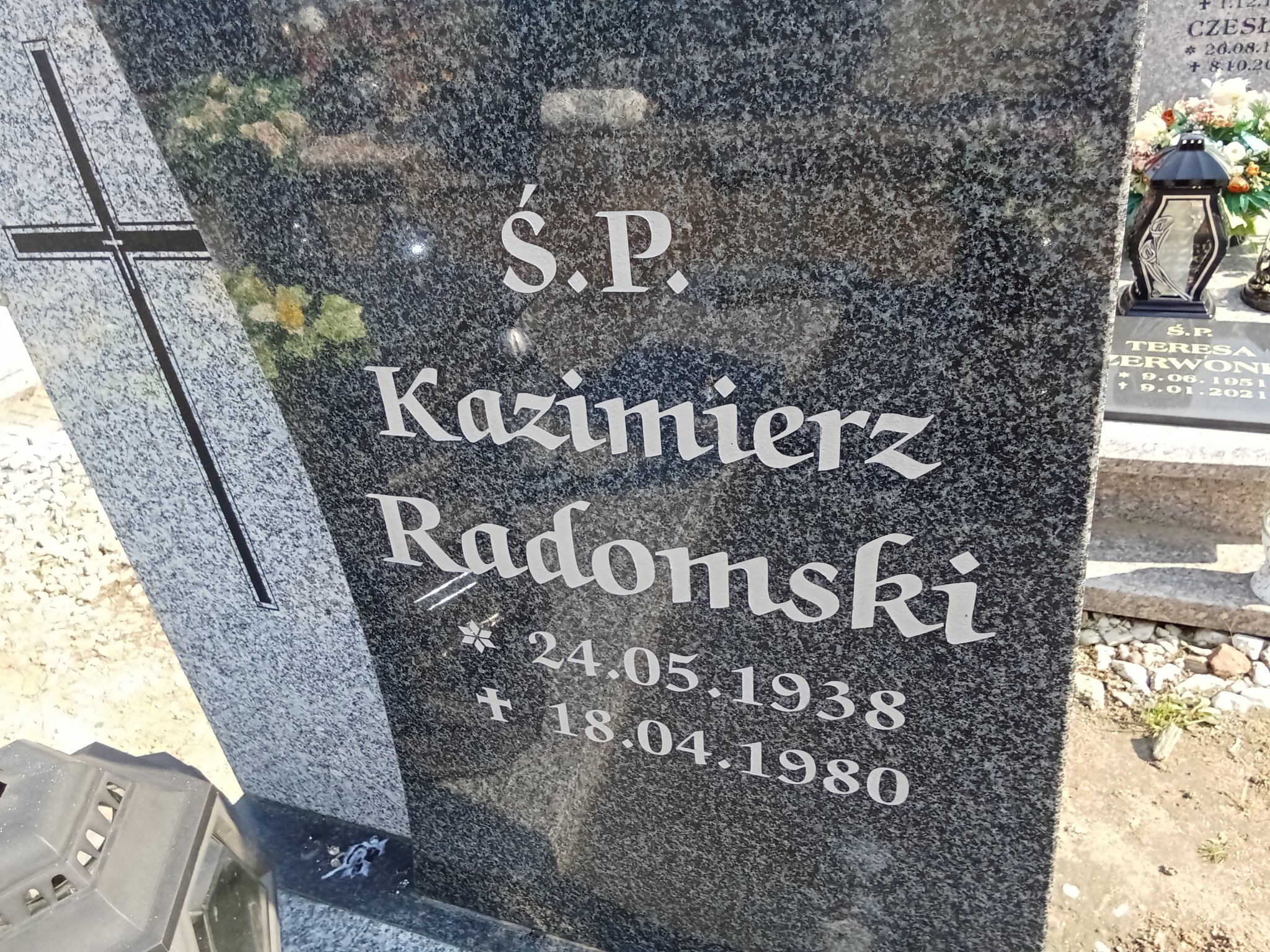 Kazimierz Radomski 1938 Skarszewy - Grobonet - Wyszukiwarka osób pochowanych