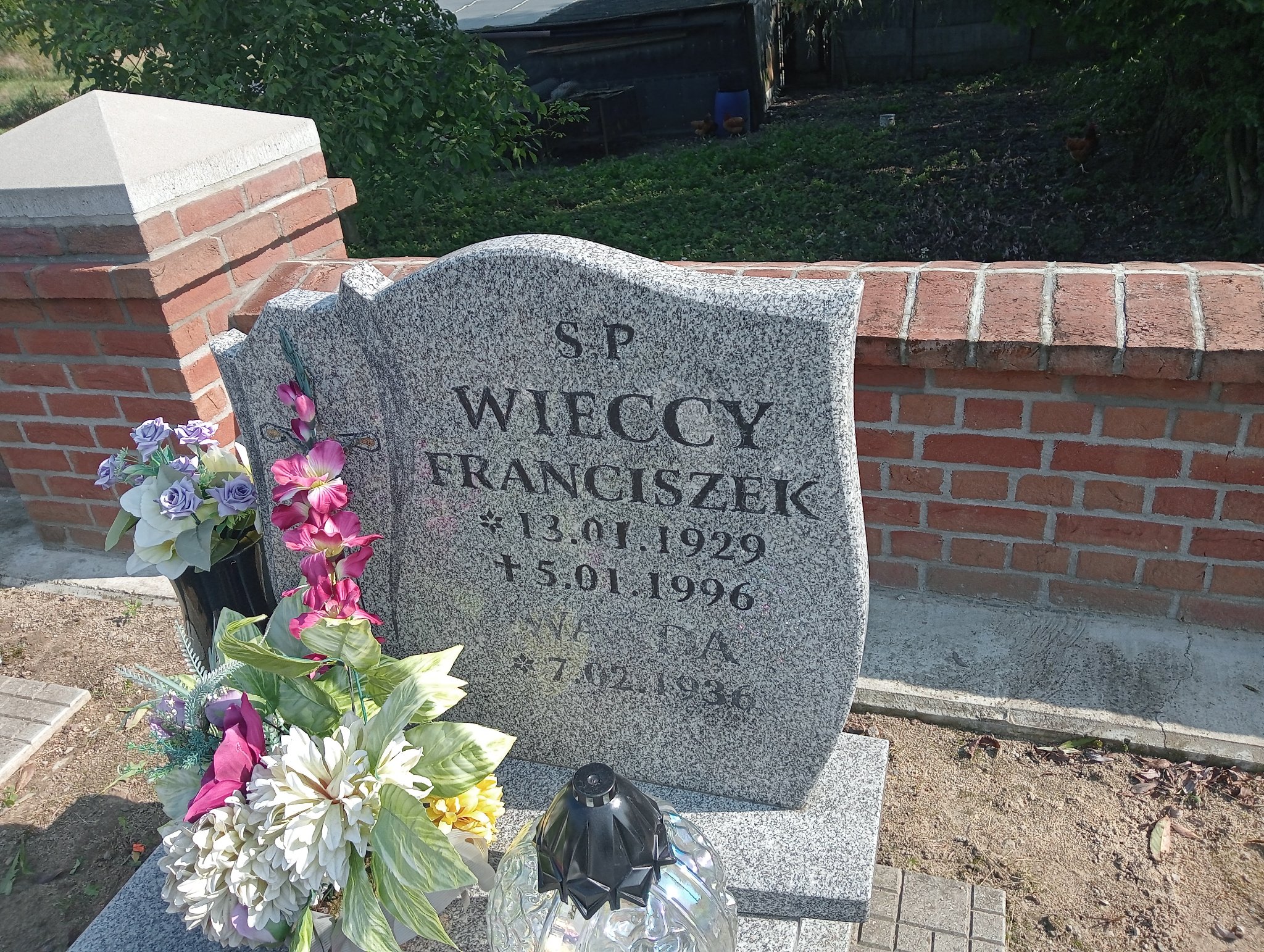 Franciszek Wiecki 1929 Skarszewy - Grobonet - Wyszukiwarka osób pochowanych