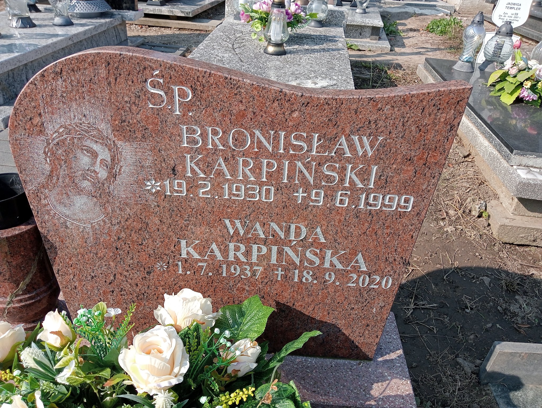 Wanda Karpińska  1937 Skarszewy - Grobonet - Wyszukiwarka osób pochowanych