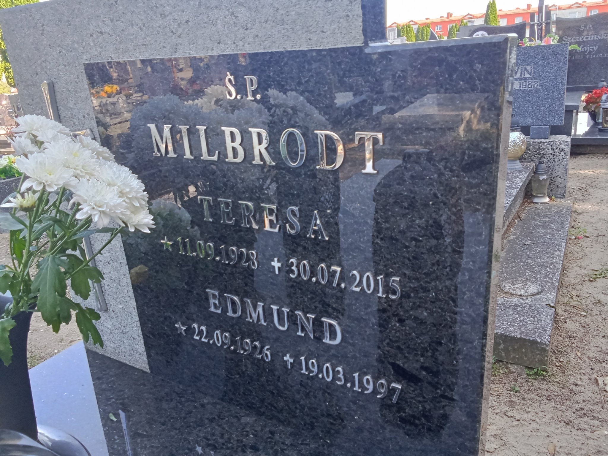 Teresa Milbrodt 1928 Skarszewy - Grobonet - Wyszukiwarka osób pochowanych