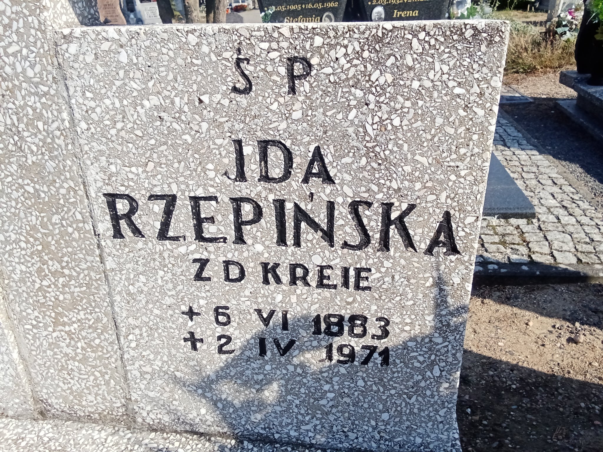 Ida Rzepińska 1883 Skarszewy - Grobonet - Wyszukiwarka osób pochowanych