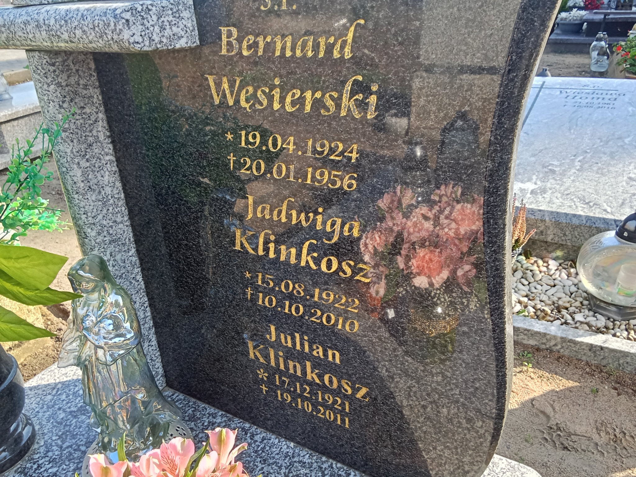 Julian Klinkosz 1921 Skarszewy - Grobonet - Wyszukiwarka osób pochowanych