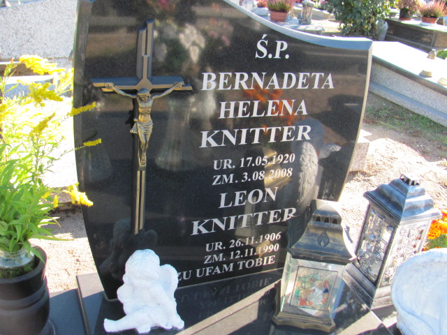 Bernadetta Helena Knitter 1920 Skarszewy - Grobonet - Wyszukiwarka osób pochowanych