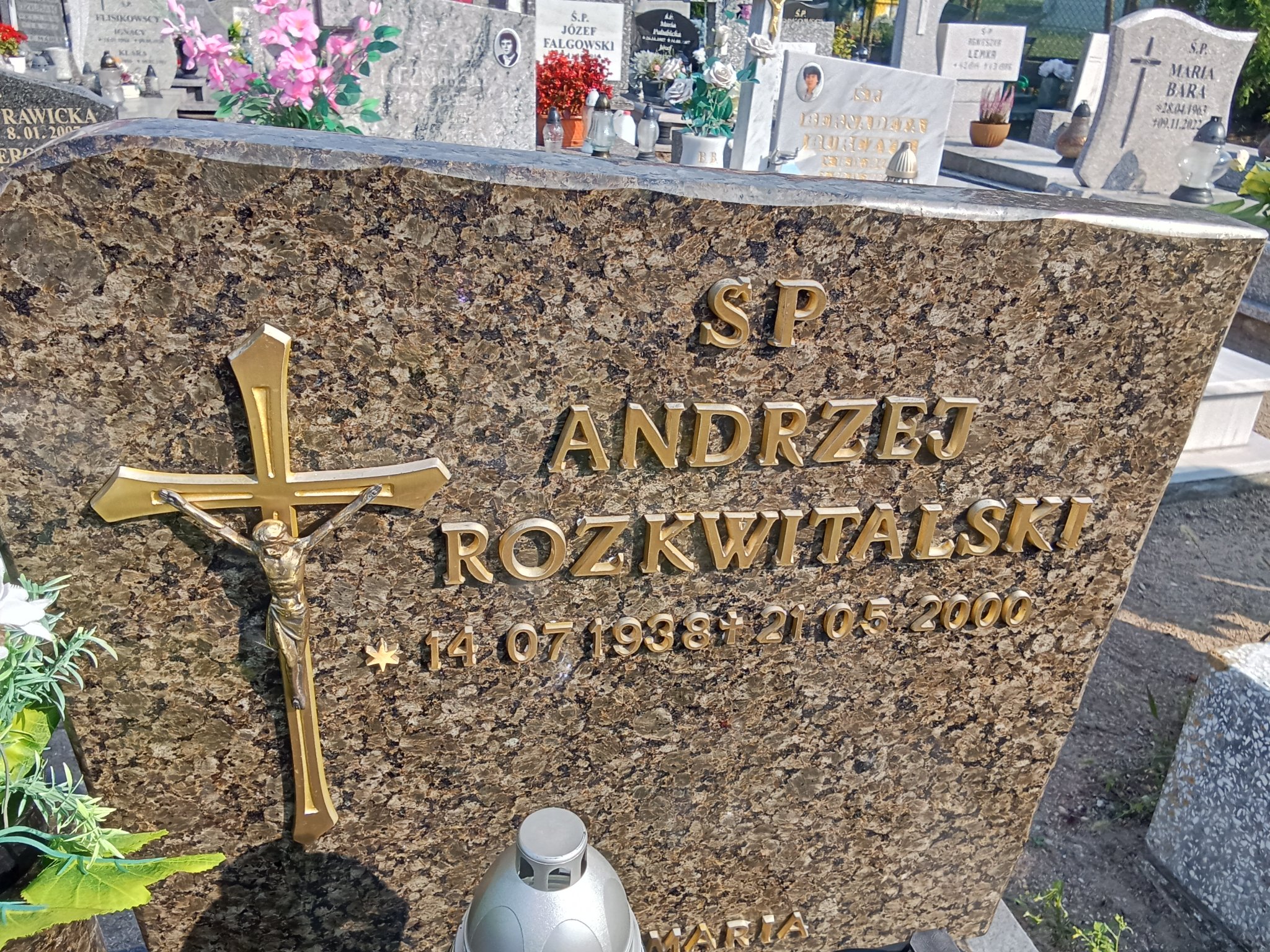 Andrzej Rozkwitalski 1938 Skarszewy - Grobonet - Wyszukiwarka osób pochowanych