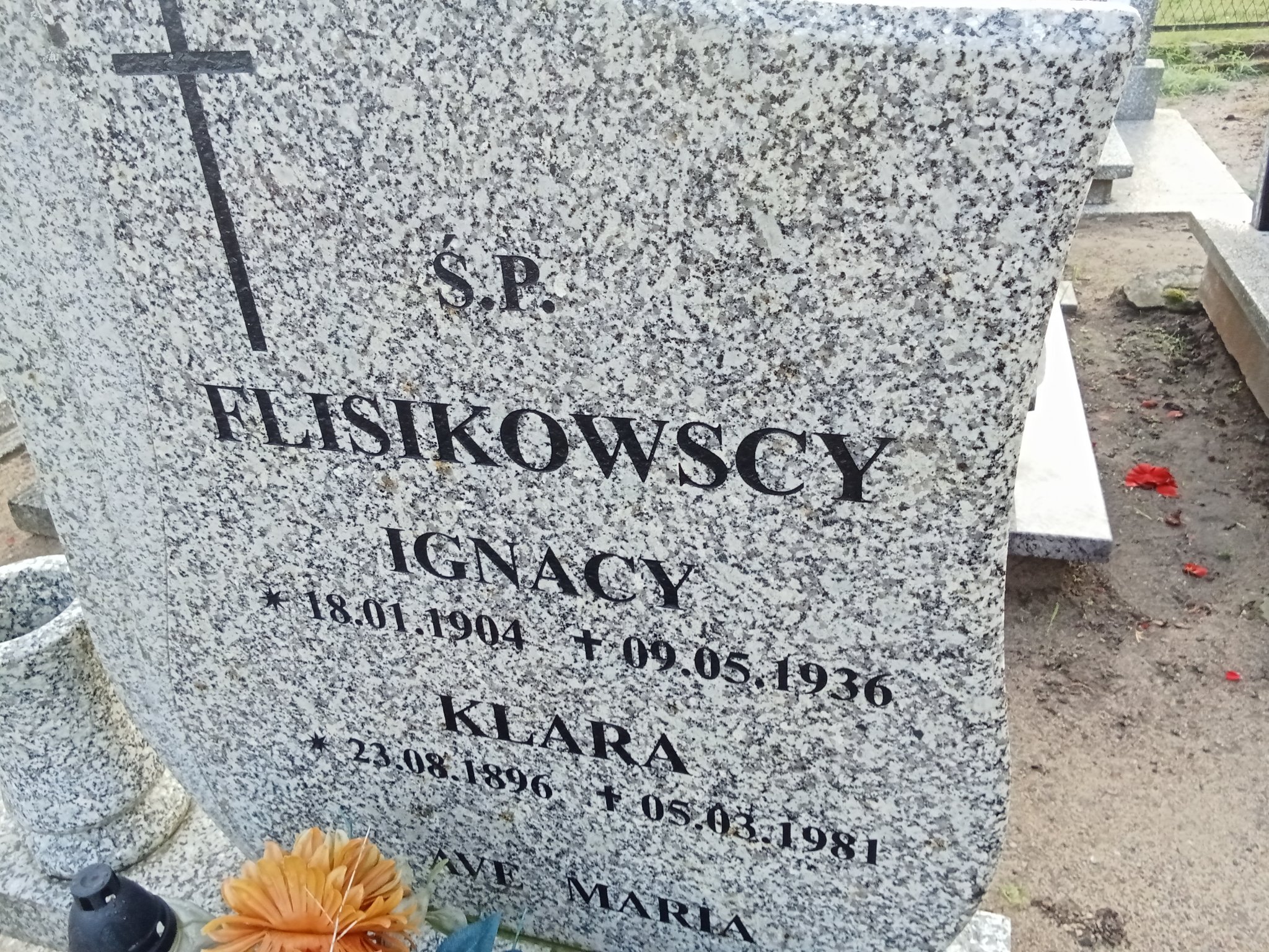 Ignacy Flisikowski 1904 Skarszewy - Grobonet - Wyszukiwarka osób pochowanych
