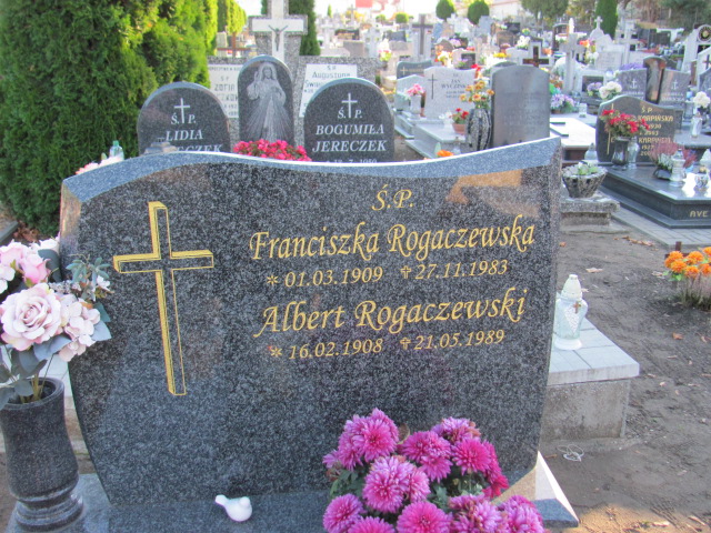 Albert Rogaczewski 1908 Skarszewy - Grobonet - Wyszukiwarka osób pochowanych