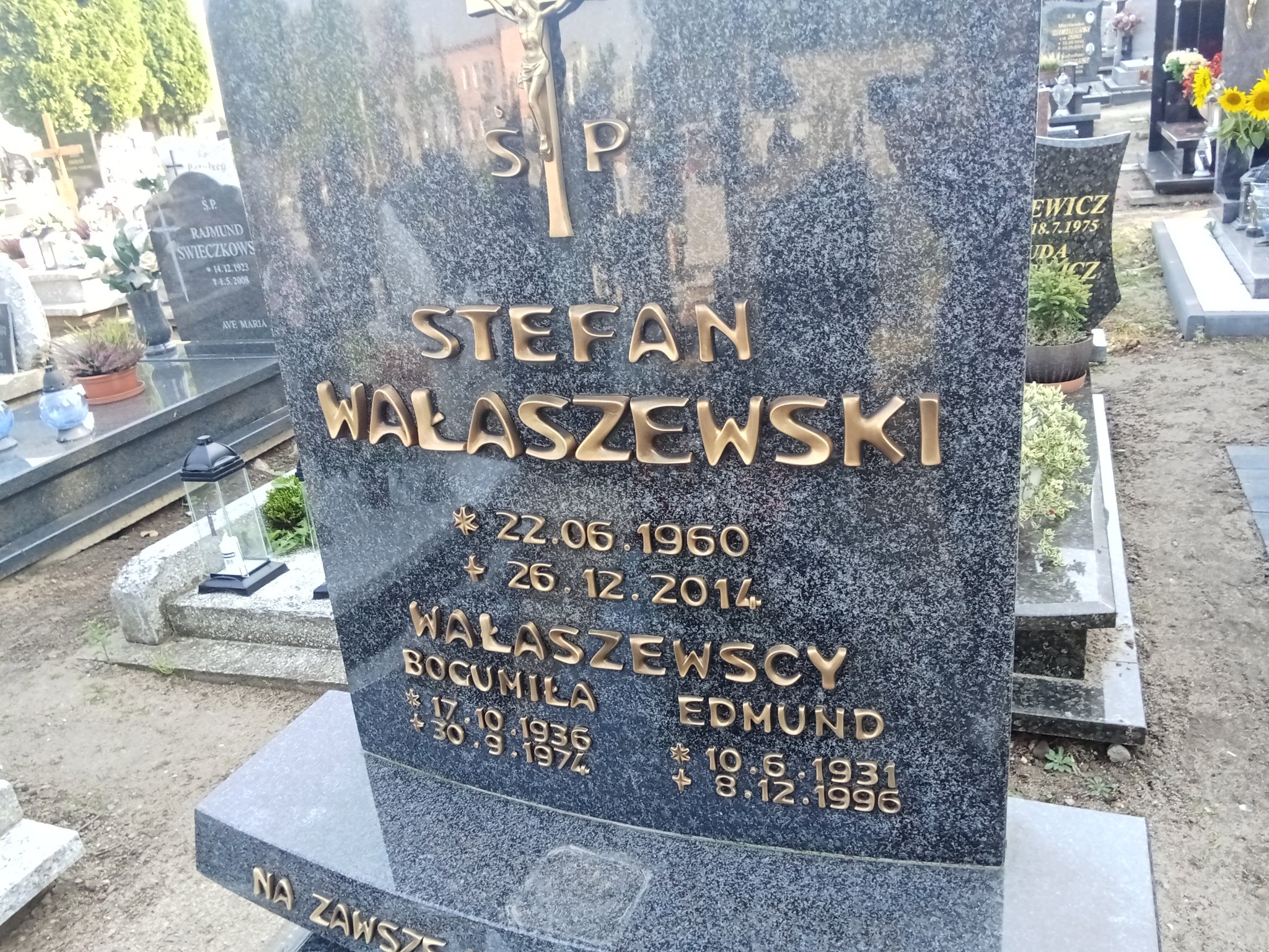 Stefan Wałaszewski 1960 Skarszewy - Grobonet - Wyszukiwarka osób pochowanych