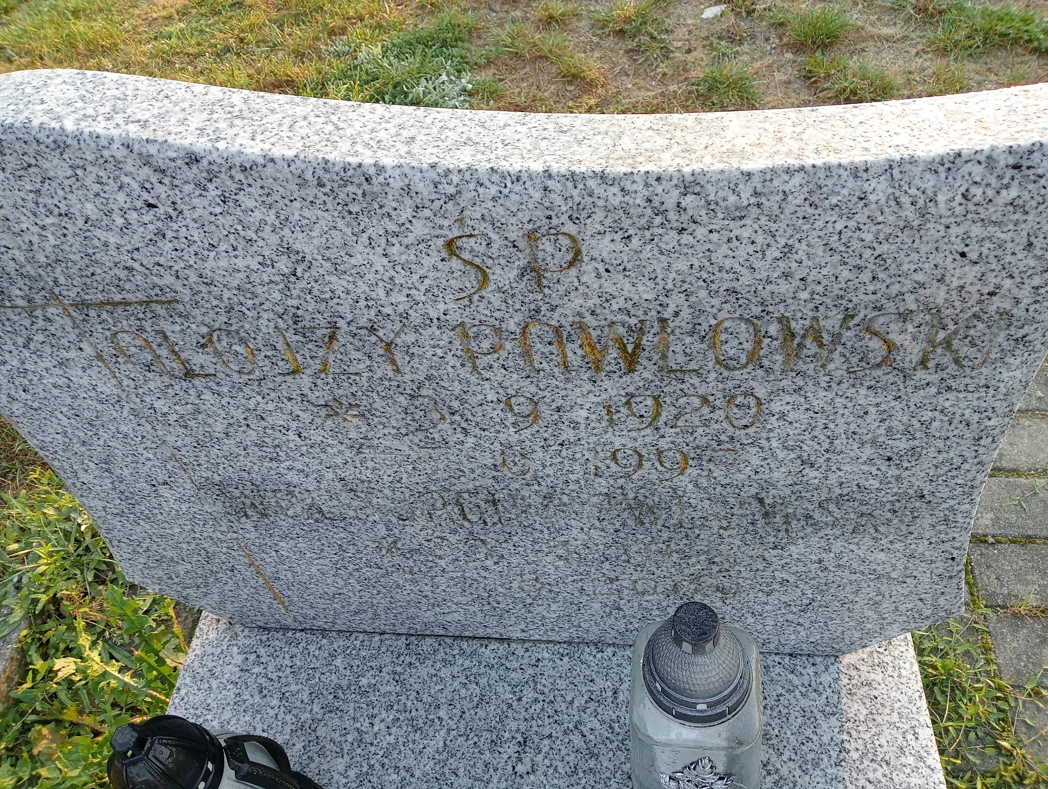 Alojzy Pawłowski 1920 Skarszewy - Grobonet - Wyszukiwarka osób pochowanych