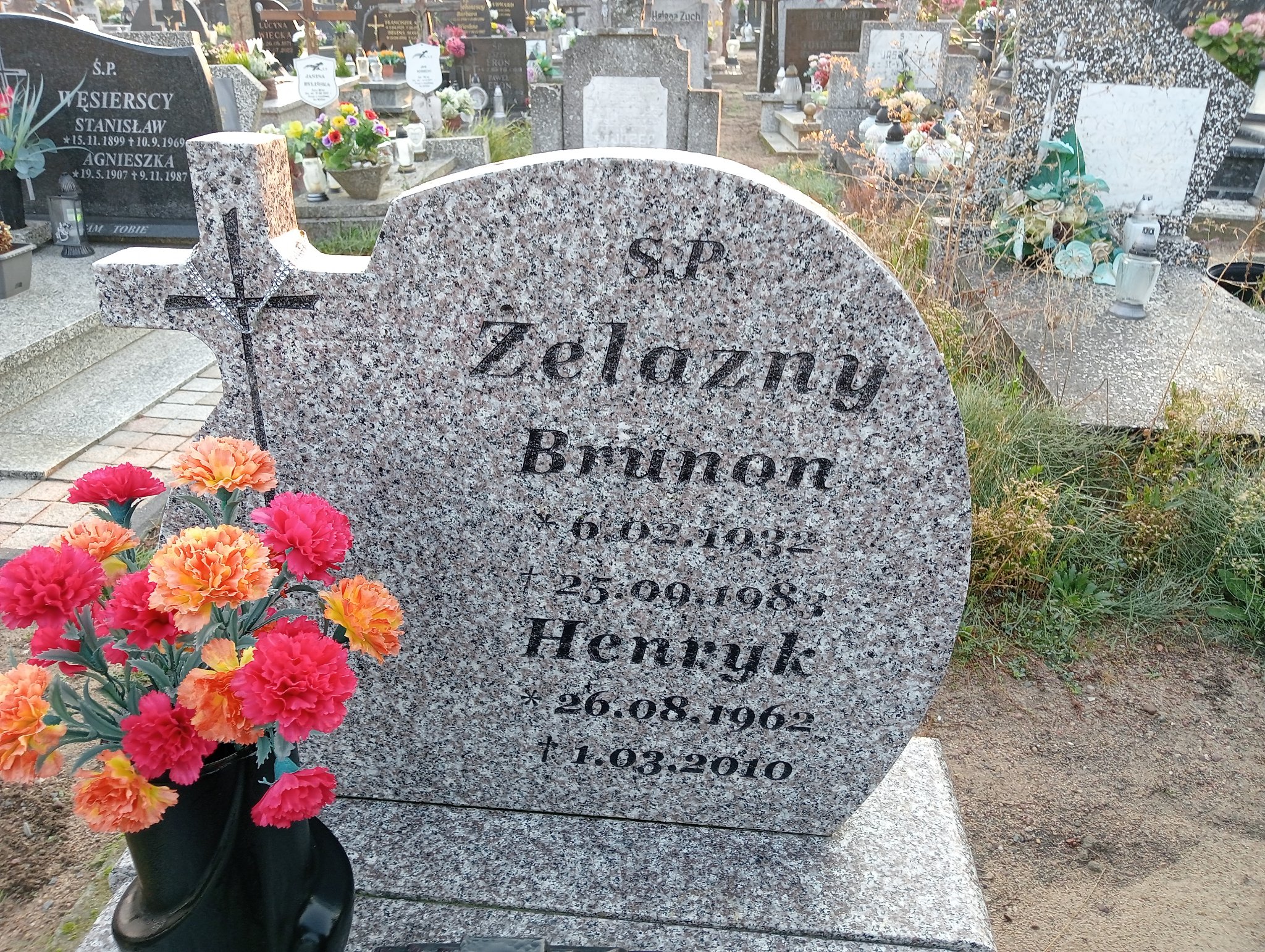 Henryk Żelazny 1962 Skarszewy - Grobonet - Wyszukiwarka osób pochowanych