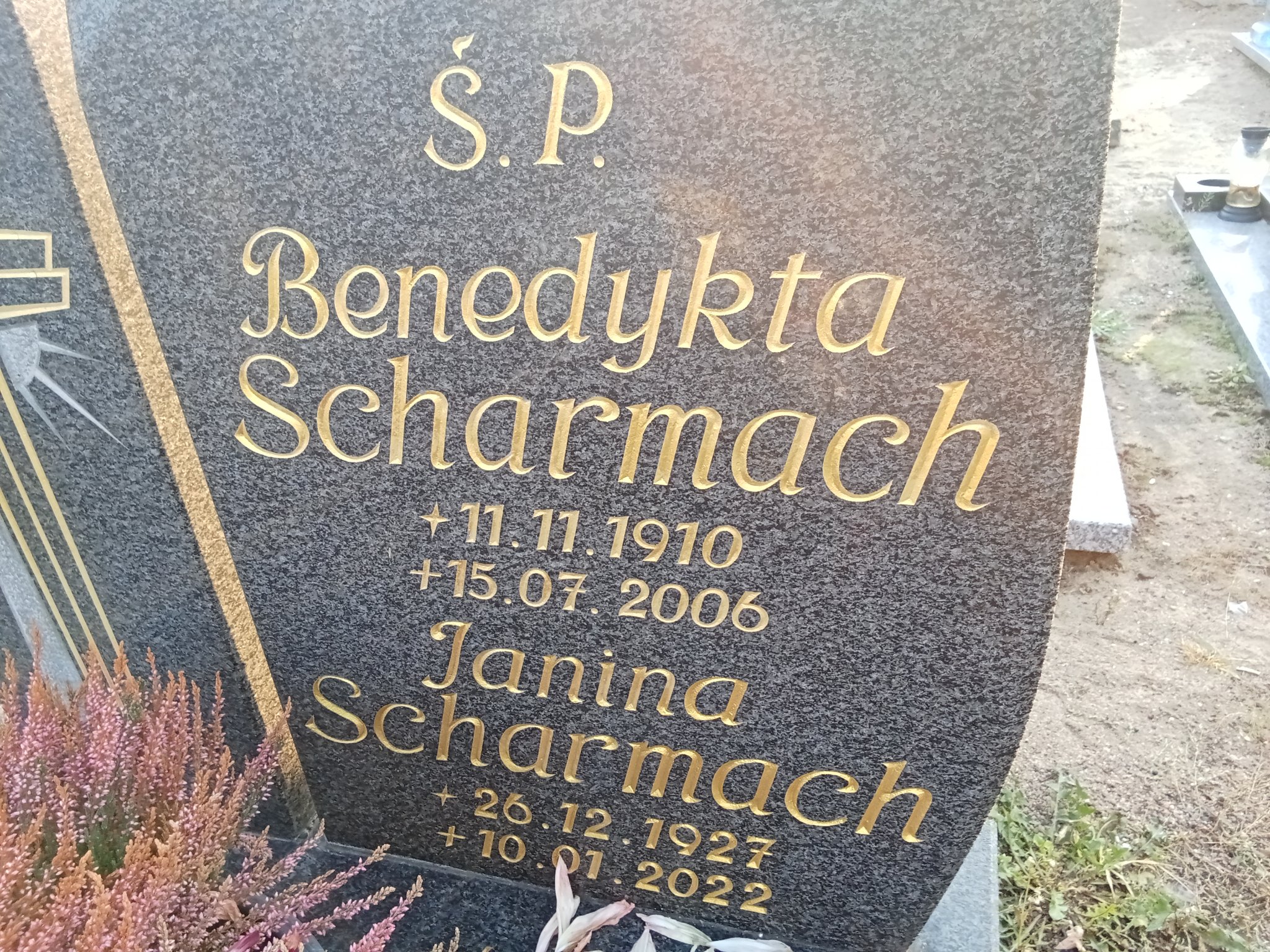 Janina Scharmach 1927 Skarszewy - Grobonet - Wyszukiwarka osób pochowanych