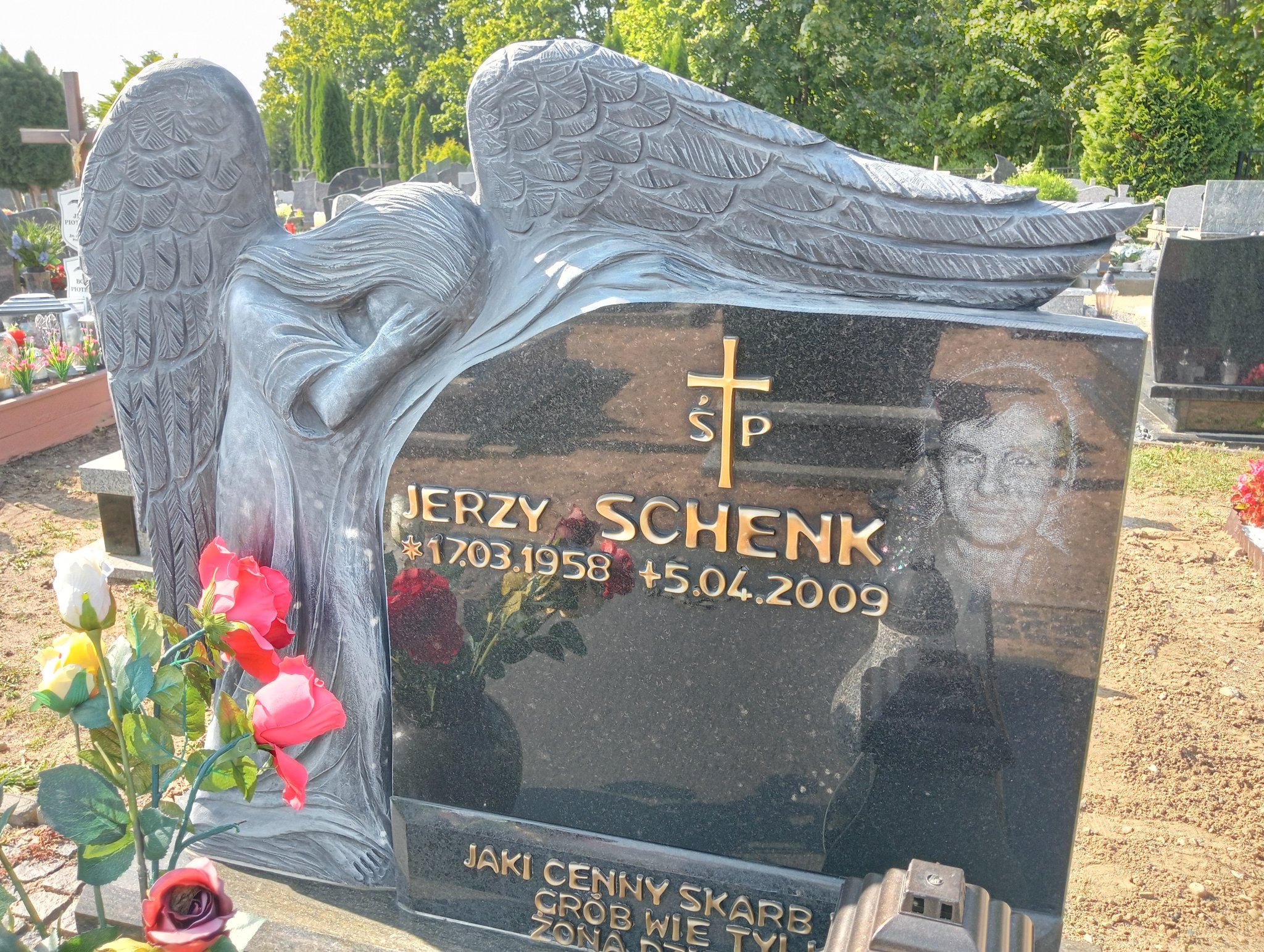Jerzy Schenk 1958 Skarszewy - Grobonet - Wyszukiwarka osób pochowanych