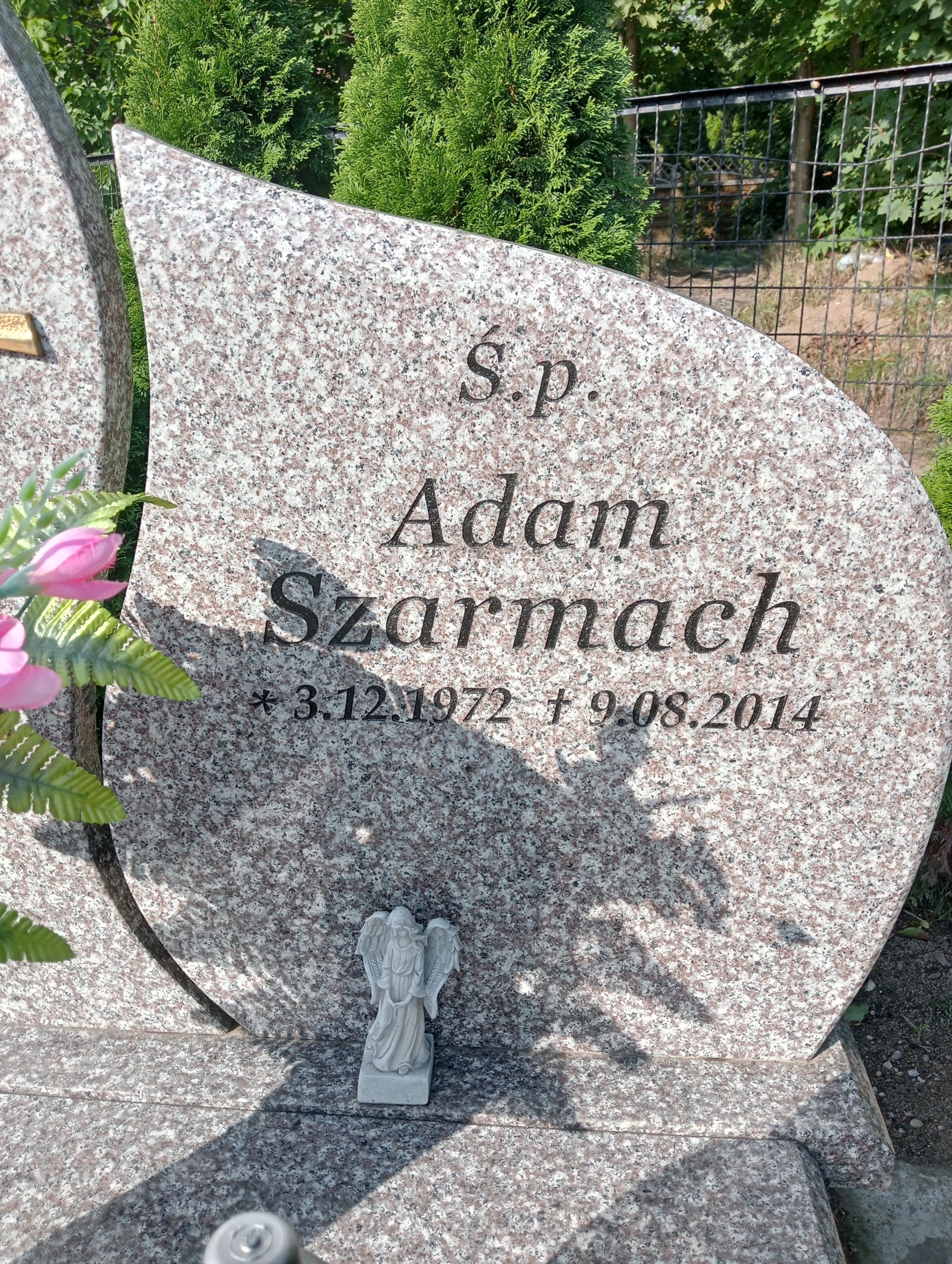 Adam Szarmach 1972 Skarszewy - Grobonet - Wyszukiwarka osób pochowanych